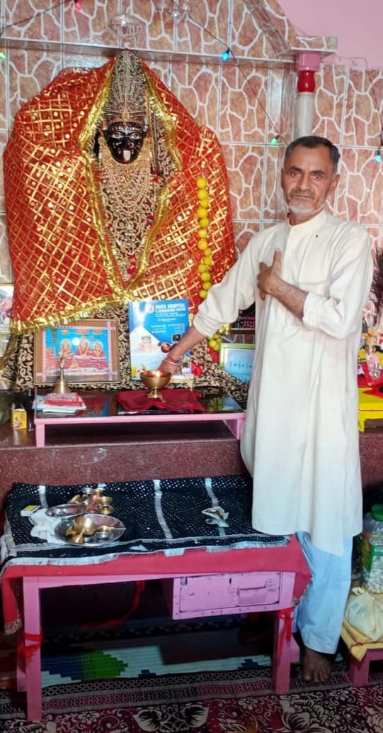1 पुरकाजी के गांव सेठपुरा काली माता मंदिर में विराजमान माता काली 1 पुरकाजी के गांव सेठपुरा काली माता मंदिर में विराजमान माता काली