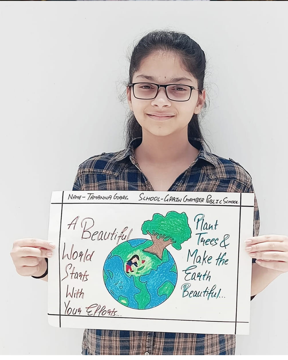 पर्यावरण दिवस के कार्यक्रम में ऑनलाइन प्रतियोगिता में प्रतिभाग करती जीसी पब्लिक स्कूल की छात्र? पर्यावरण दिवस के कार्यक्रम में ऑनलाइन प्रतियोगिता में प्रतिभाग करती जीसी पब्लिक स्कूल की छात्र?