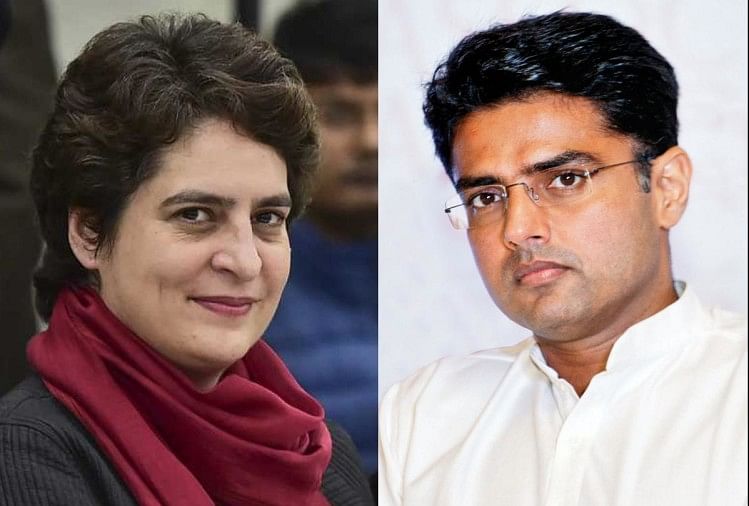 Priyanka Gandhi Phone Call To Sachin Pilot - सियासी हलचल: &#39;नाराज&#39; पायलट को  मनाने में जुटीं प्रियंका गांधी, जल्द ही दिल्ली आएंगे पूर्व उपमुख्यमंत्री -  Amar Ujala Hindi ...