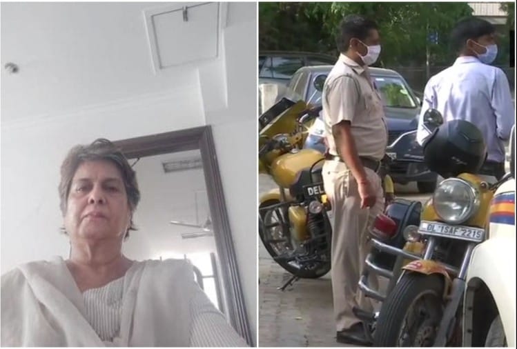 Kitty Kumaramangalam Wife Of Late Former Union Minister P Rangarajan Kumaramangalam Was Murdered At Her Residence  - दिल्ली में बड़ी वारदात: पूर्व केंद्रीय मंत्री पी रंगराजन कुमारमंगलम की पत्नी की हत्या, हिरासत में एक संदिग्ध - Vimarsana News
