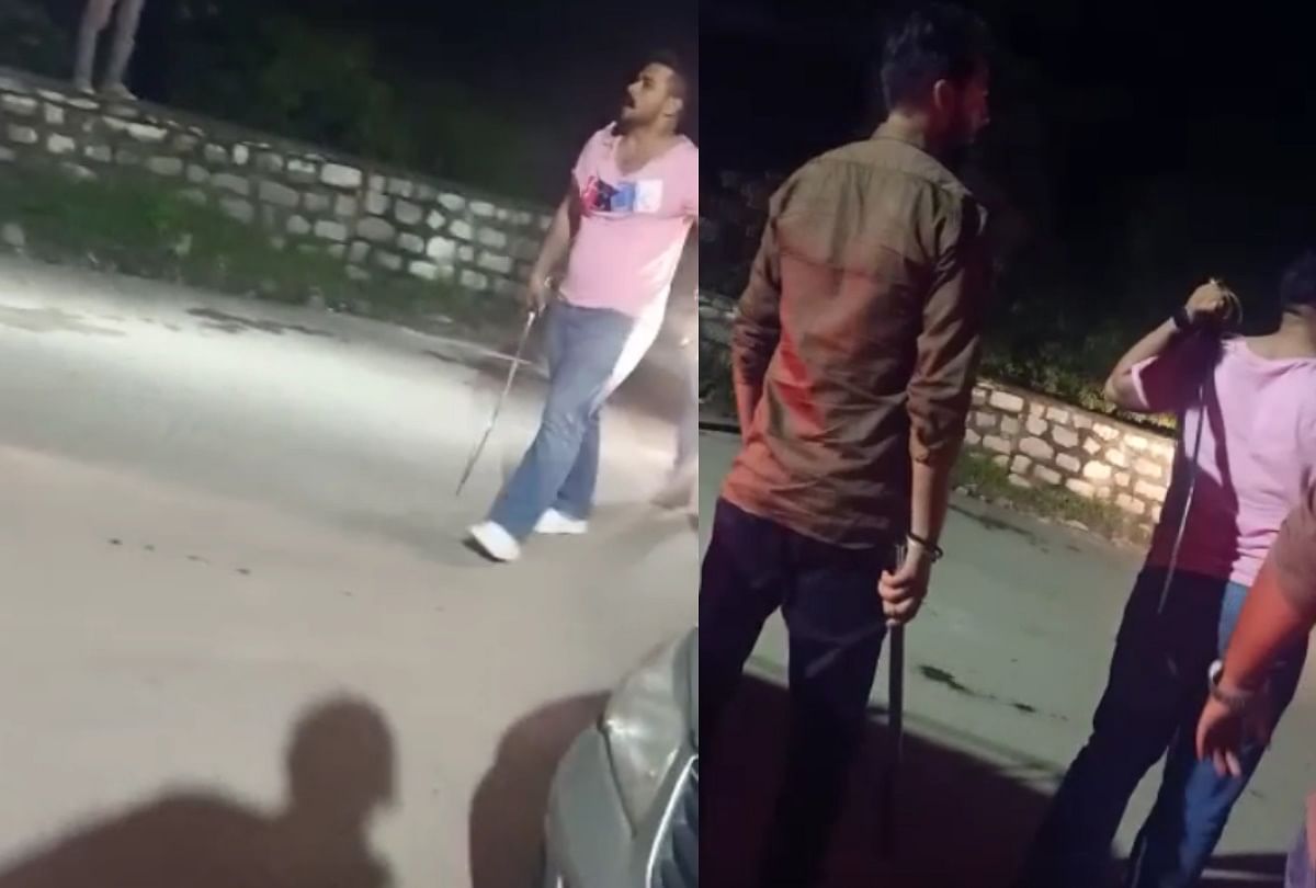 Manali: Punjab Tourists Attack Locals With Sword Four Arrested - मनाली: पंजाब के पर्यटकों की गुंडागर्दी, बीच सड़क पर गाड़ी खड़ी की, तलवारों से किया हमला - Amar Ujala Hindi News Live
