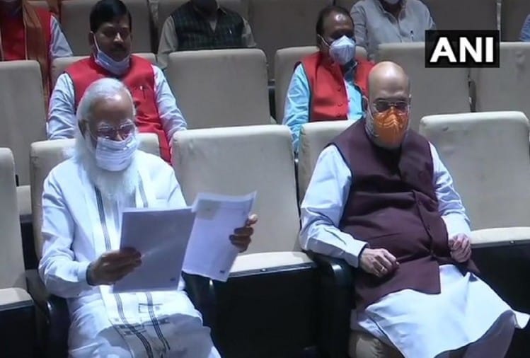 प्रधानमंत्री नरेंद्र मोदी और गृह मंत्री अमित शाह