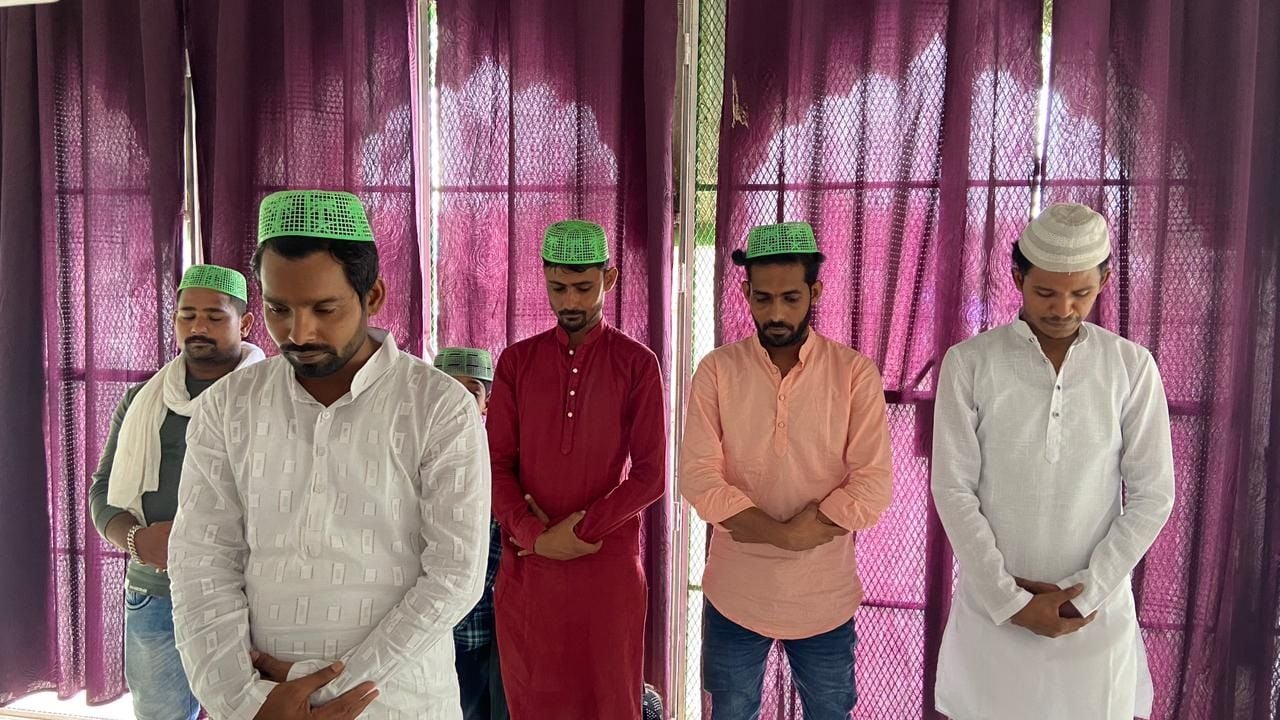 Bakrid prayers were offered in homes for the second consecutive year Bakrid prayers were offered in homes for the second consecutive year
