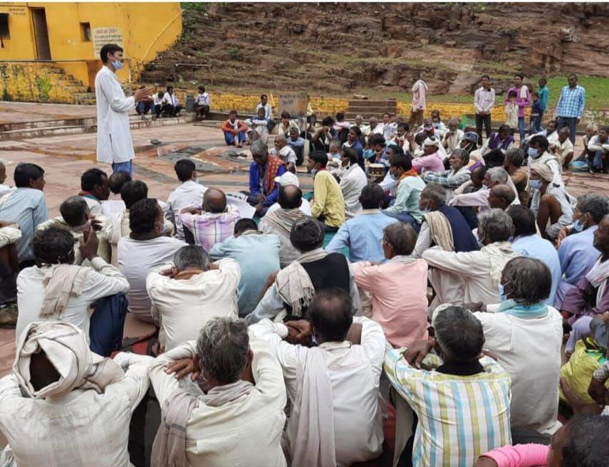 Tribals also came down to save the bullshit