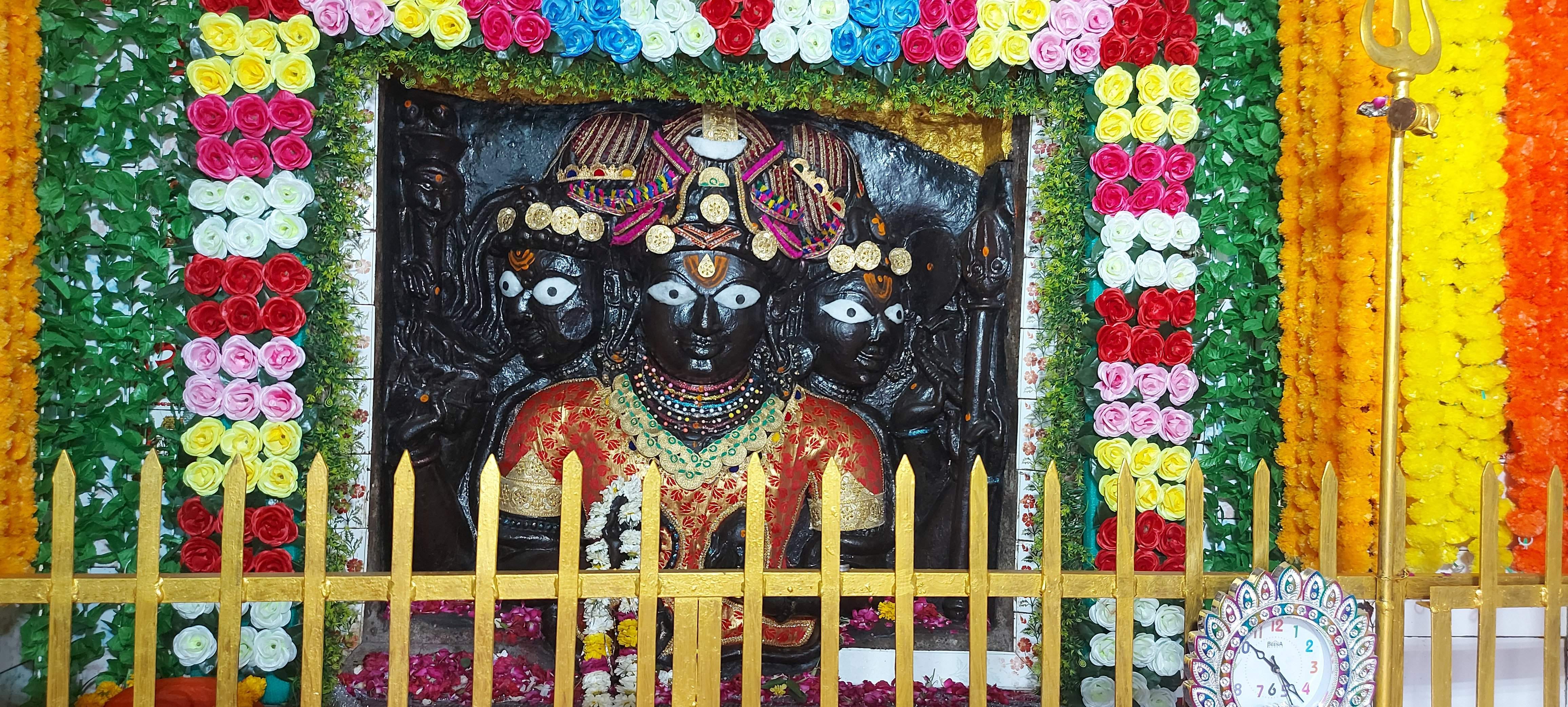 नीलकंठेश्वर मंदिर में भगवान शिव की अद्भुत प्रतिमा नीलकंठेश्वर मंदिर में भगवान शिव की अद्भुत प्रतिमा
