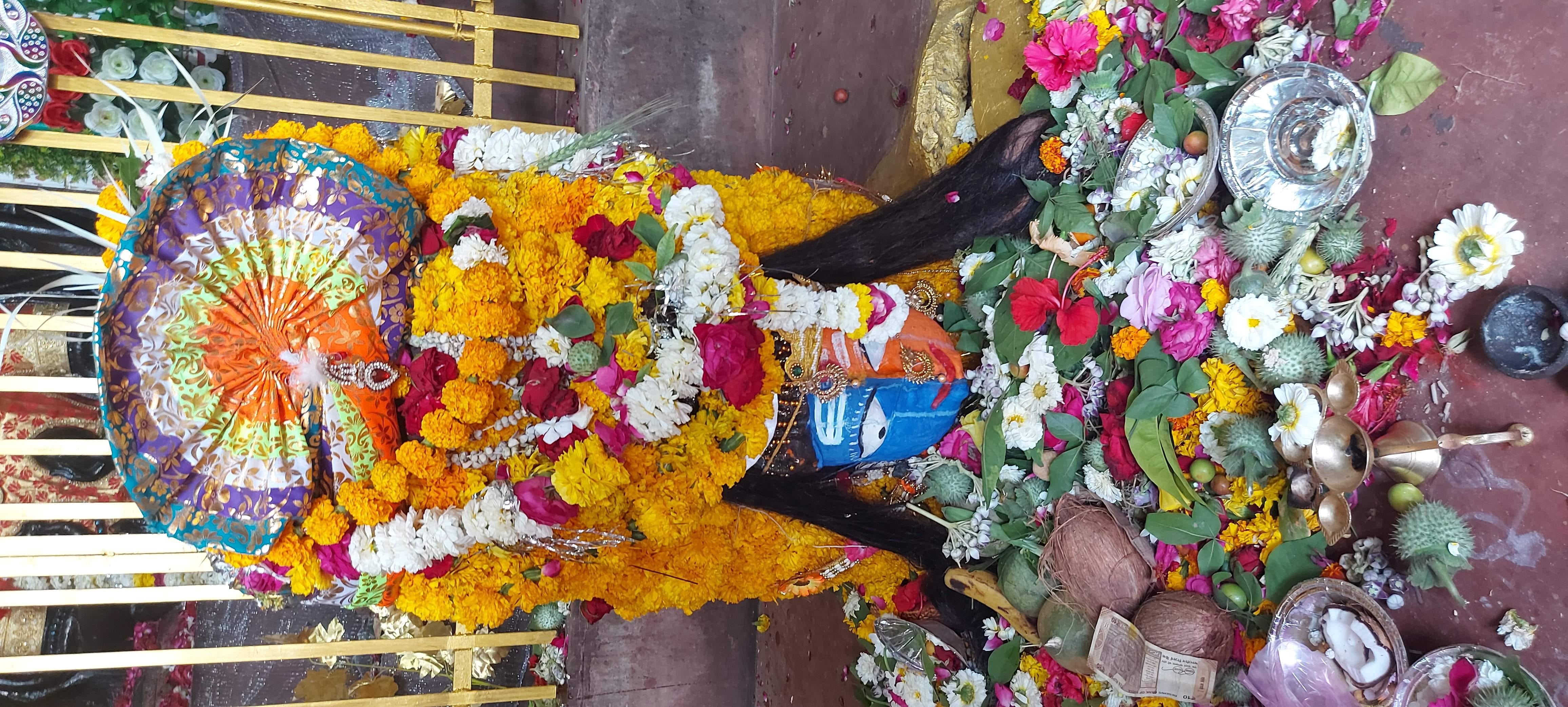 नीलकंठेश्वर मंदिर में सजे भगवान भोलेनाथ नीलकंठेश्वर मंदिर में सजे भगवान भोलेनाथ