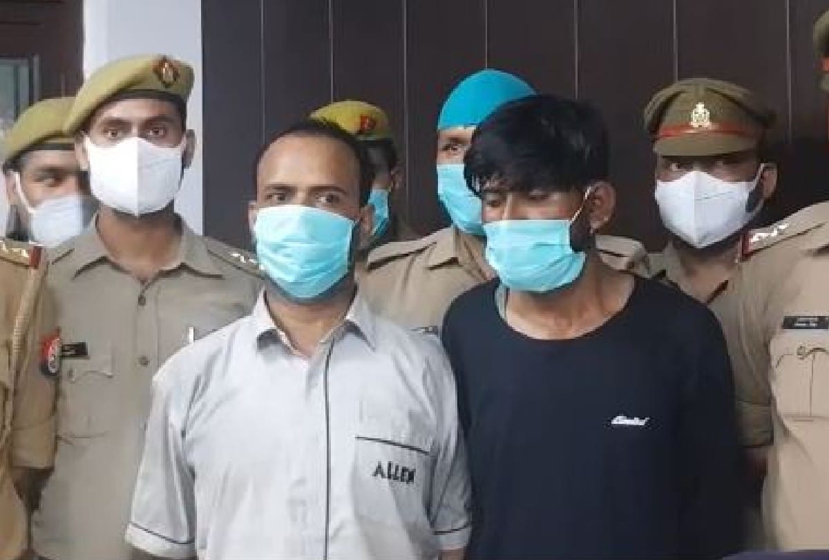 हत्यारोपी संतोष और वीरू