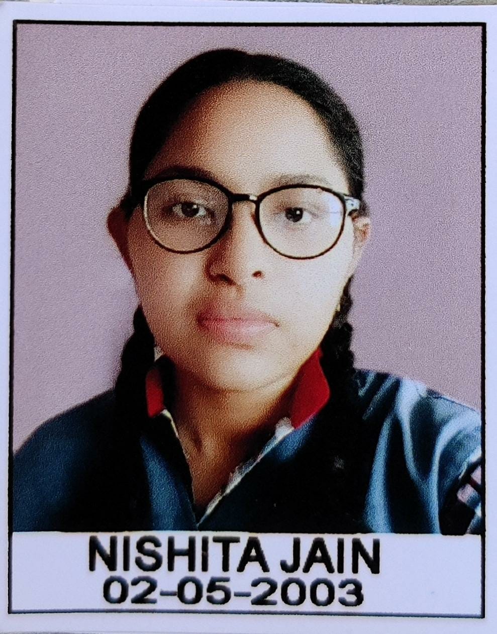 केन्द्रीय विद्यालय की छात्रा निशिता जैन केन्द्रीय विद्यालय की छात्रा निशिता जैन