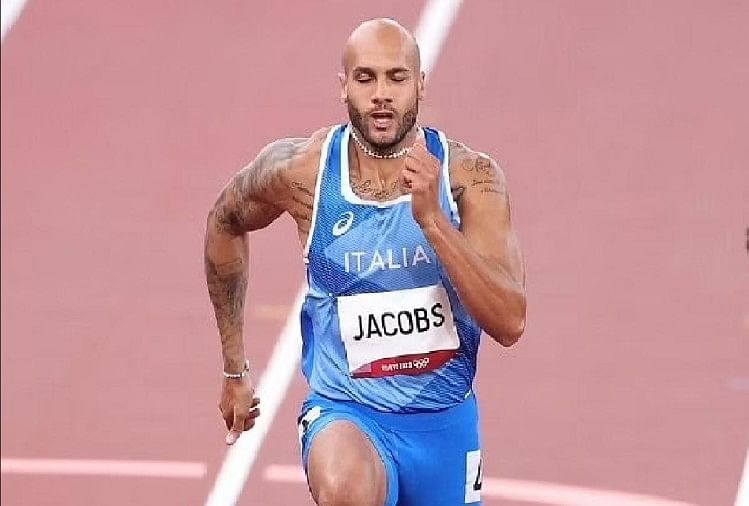 Tokyo Olympics 2021 Italy Marcell Jacobs Men 100 Meter Olympic Champion In Japan नय उस न इटल क म र शल न ज त 100 म टर र स 40 स ल म पहल ब र नह द ड जम क