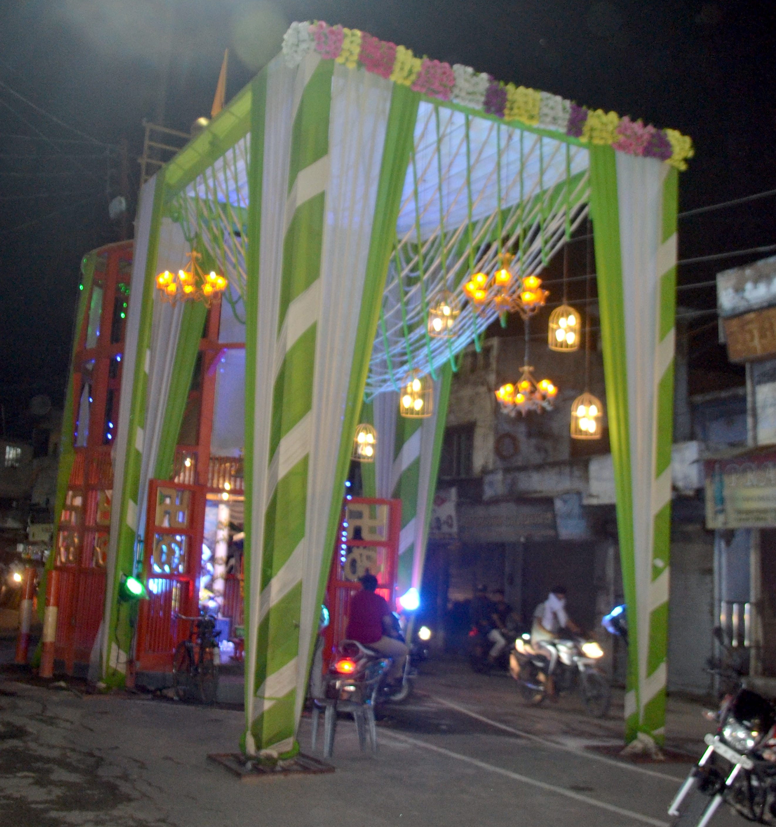शामली माहा शिवरात्री पर सजा शिवचौक शामली माहा शिवरात्री पर सजा शिवचौक