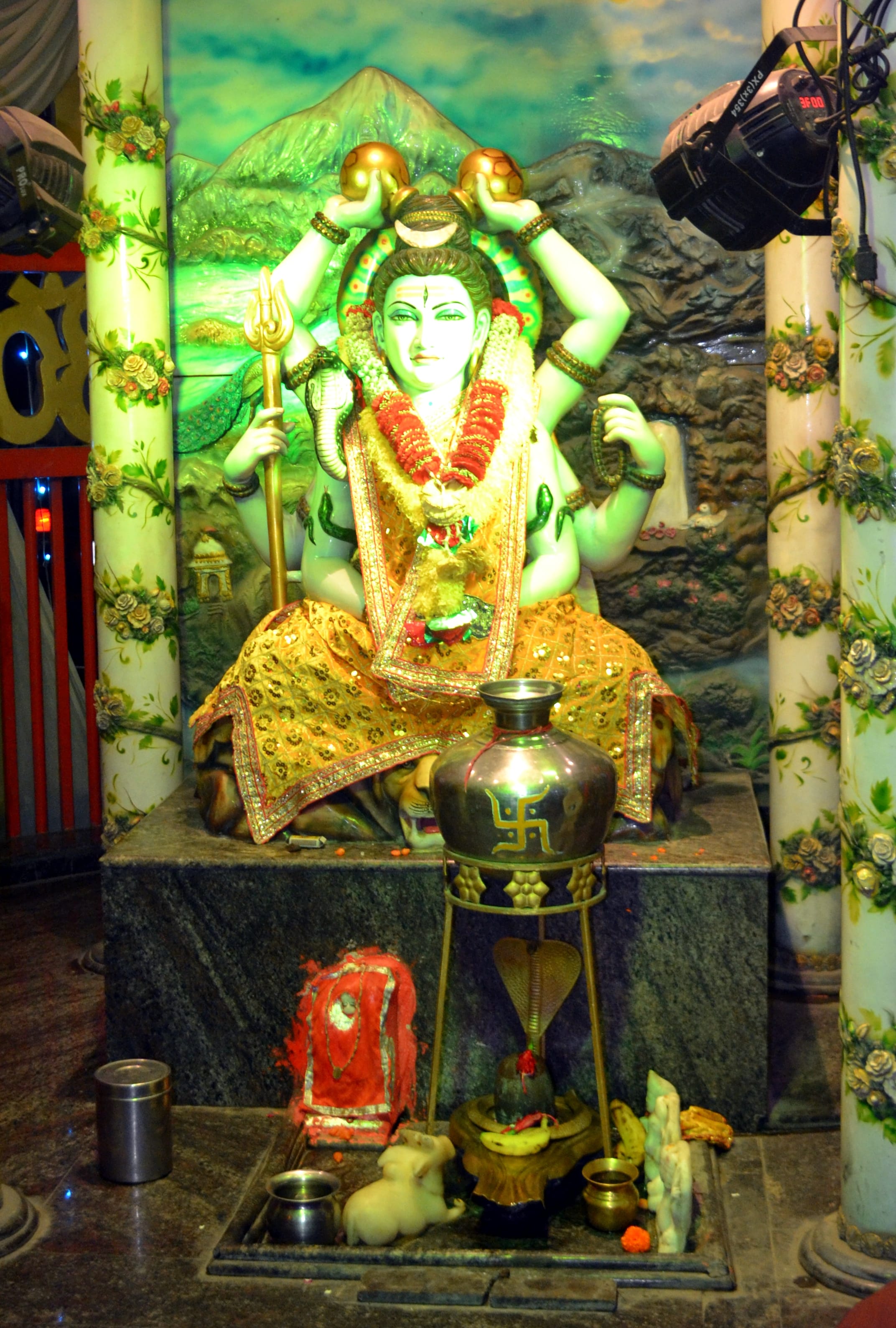 शामली माहा शिवरात्री पर सजा शिवचौक शामली माहा शिवरात्री पर सजा शिवचौक