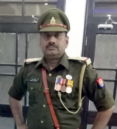 सम्मानित होने वाले पुलिसकर्मी जर्रार हुसैन।