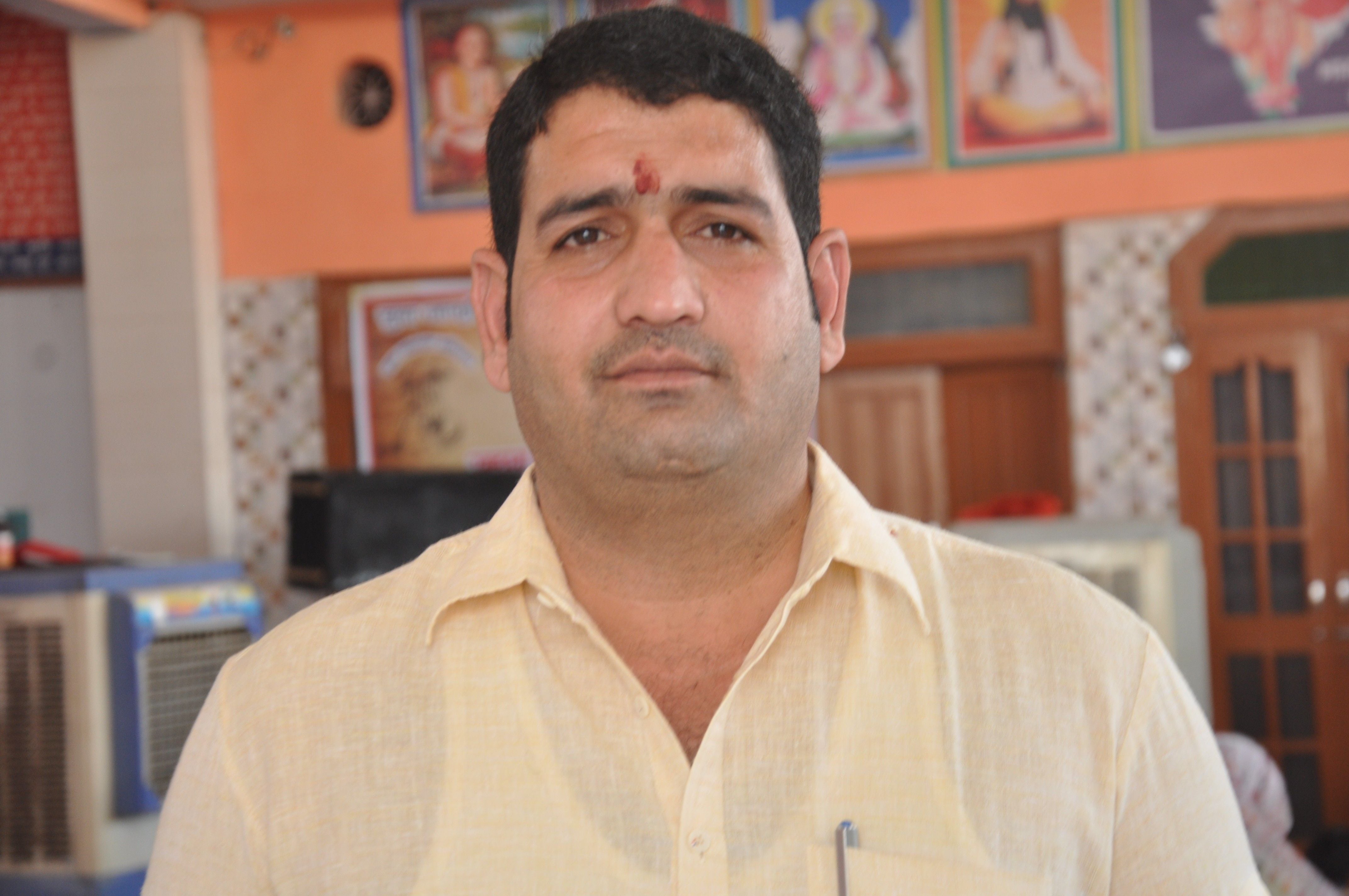 नगर परिषद चेयरमैन रणसिंह यादव।