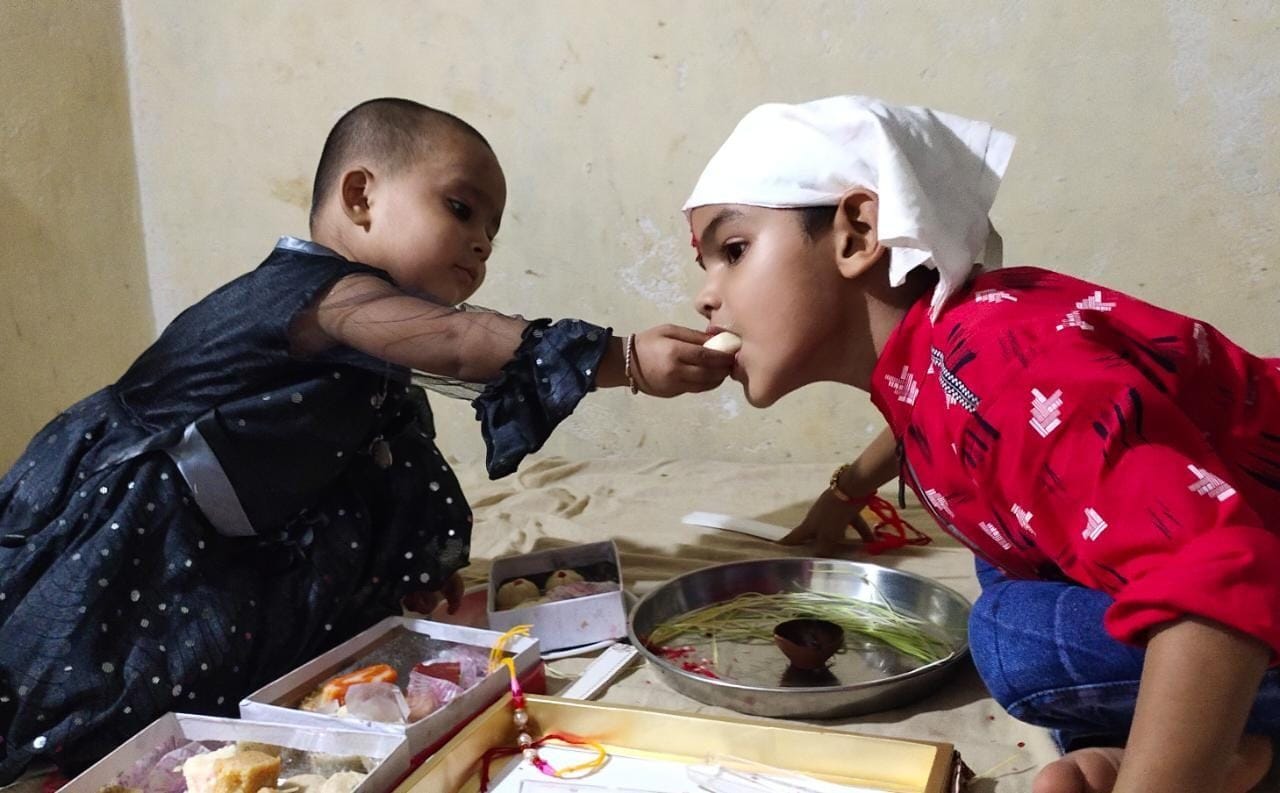 sister and brothers celebrated Rakshabandhan with strong zeals in whole doaba sister and brothers celebrated Rakshabandhan with strong zeals in whole doaba