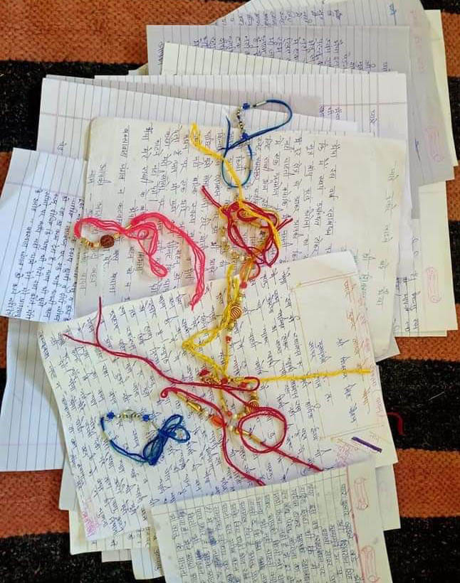 बांदा :  पर्यावरण प्रेमियों द्वारा लिखे गए पत्र और रक्षा सूत्र। विज्ञप्ति  