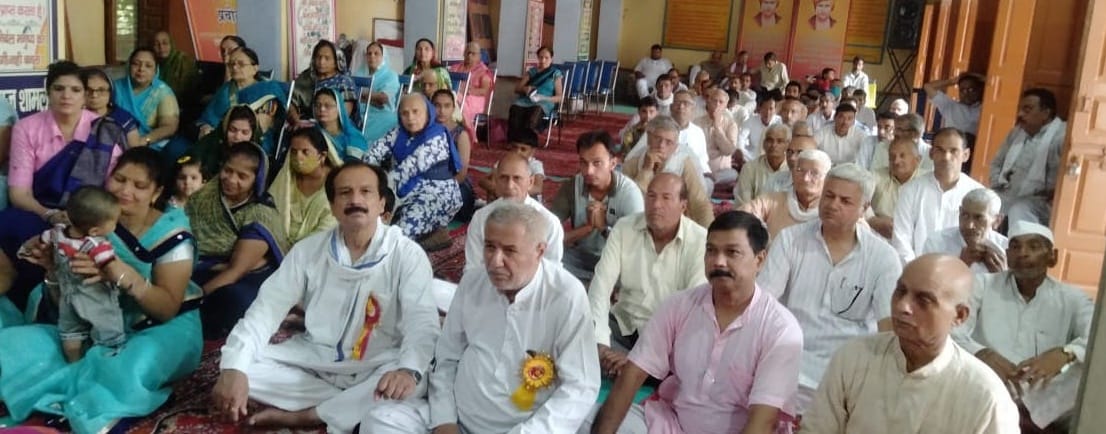 शामली आर्य समाज मन्दिर में आयोजित कार्यक्रम में भाग लेते आर्य समाज के लोग शामली आर्य समाज मन्दिर में आयोजित कार्यक्रम में भाग लेते आर्य समाज के लोग