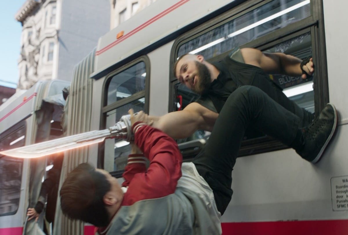 फिल्म ‘शांग ची एंड द लीजेंड ऑफ द टेन रिंग्स’ का एक दृश्य