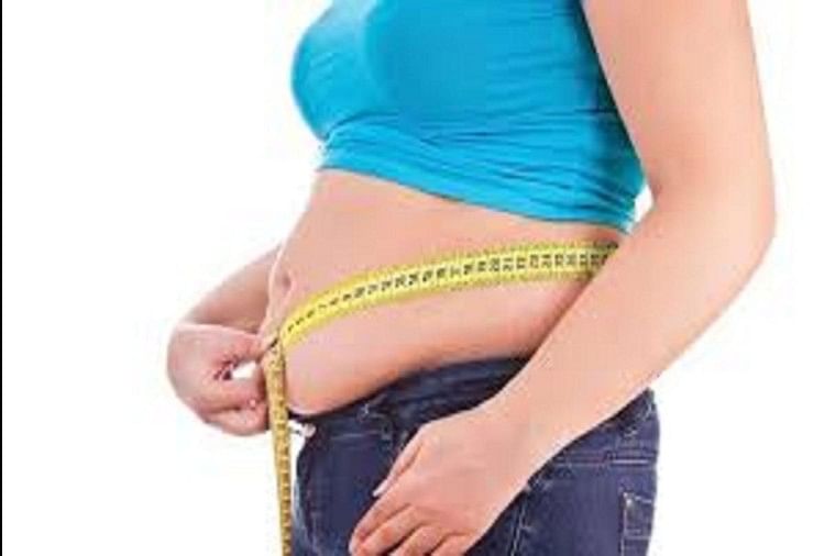 महिलाओं में बढ़ रहा मोटापा।