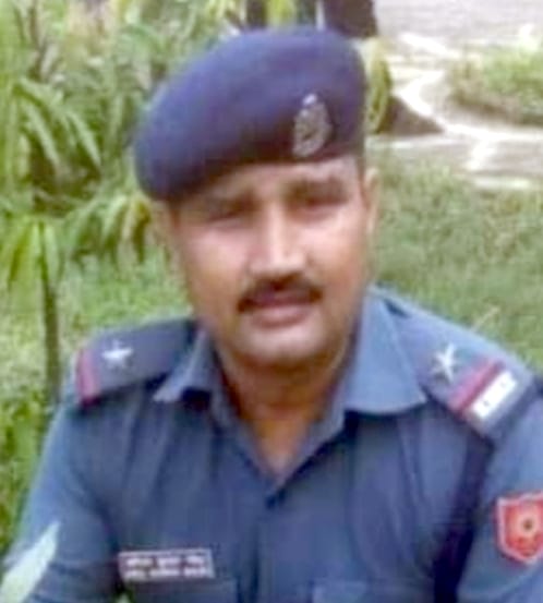 एनडीआरएफ के सैनिक अनिल गौड़ का फाइल फोटो। एनडीआरएफ के सैनिक अनिल गौड़ का फाइल फोटो।