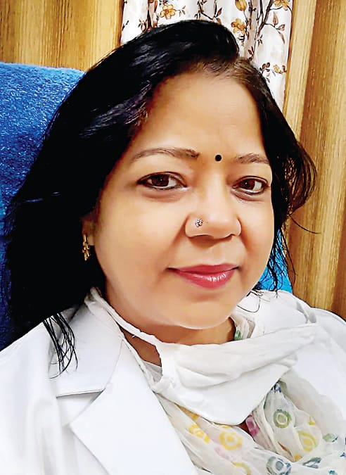 क्वीन मेरी में वरिष्ठ स्त्री एंव प्रसूति रोग विशेषज्ञ डॉक्टर पुष्पलता शंखवार। क्वीन मेरी में वरिष्ठ स्त्री एंव प्रसूति रोग विशेषज्ञ डॉक्टर पुष्पलता शंखवार।