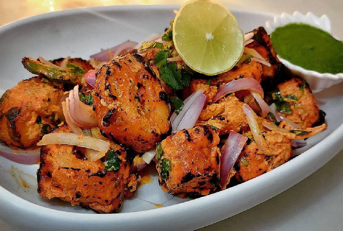 Tandoori Soya Chaap Recipe In Hindi Street Food Recipe At Home - आज की रसोई: घर पर बनाएं लजीज तंदूरी सोया चाप, आसान है रेसिपी - Amar Ujala Hindi News Live