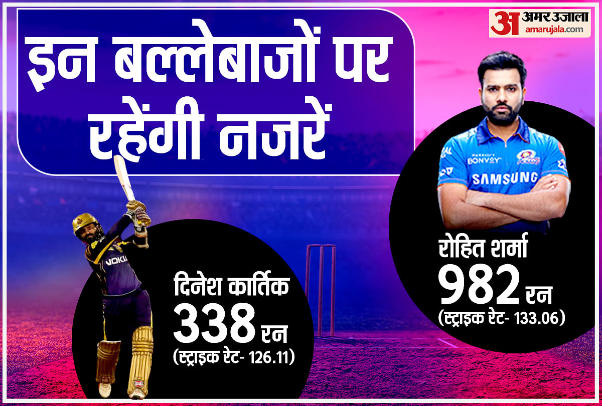 आईपीएल 2021 में मुंबई vs कोलकाता