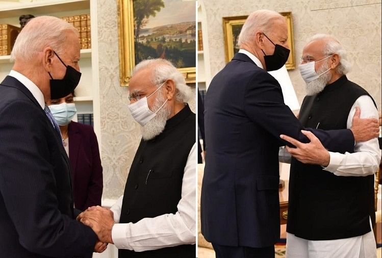 Narendra Modi Meets Us President Joe Biden In White House For Bilateral  Meeting News And Updates - Biden-modi Meeting: बाइडन से बोले पीएम मोदी-  व्यापार में भारत और अमेरिका एक-दूसरे के पूरक,