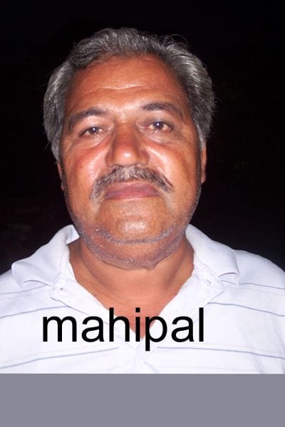 आलू किसान महिपाल। आलू किसान महिपाल।