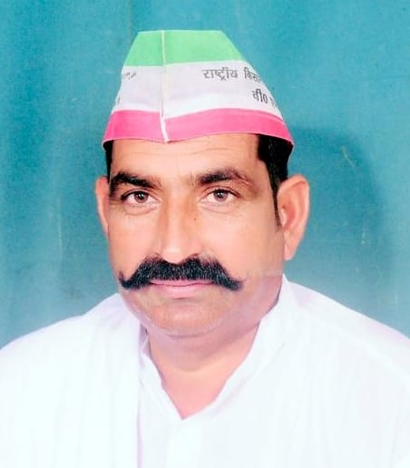 बिजनौर के राष्ट्रीय किसान मजदूर संगठन के जिलाध्यक्ष विनोद कुमार। बिजनौर के राष्ट्रीय किसान मजदूर संगठन के जिलाध्यक्ष विनोद कुमार।