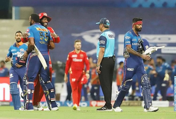 Mi Vs Pbks, Ipl 2021: Mumbai Indians Defeats Punjab Kings By 6 Wickets;  Hardik Pandya Hits Six | Kieron Pollard Mumbai Vs Punjab - Mi Vs Pbks:  Hardik takes Mumbai to victory