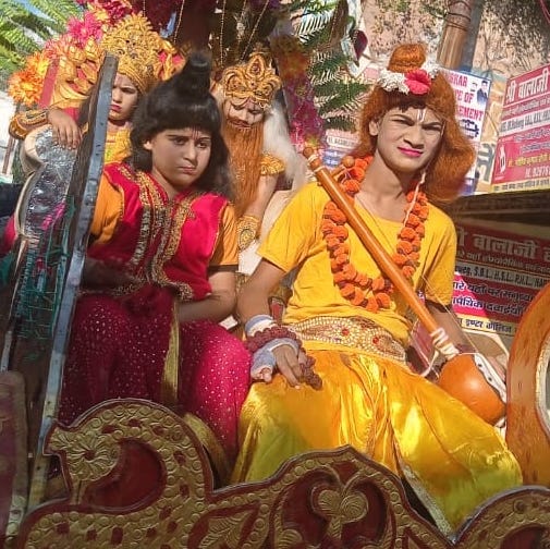 कैराना में निकाली गई शिव बारात कैराना में निकाली गई शिव बारात
