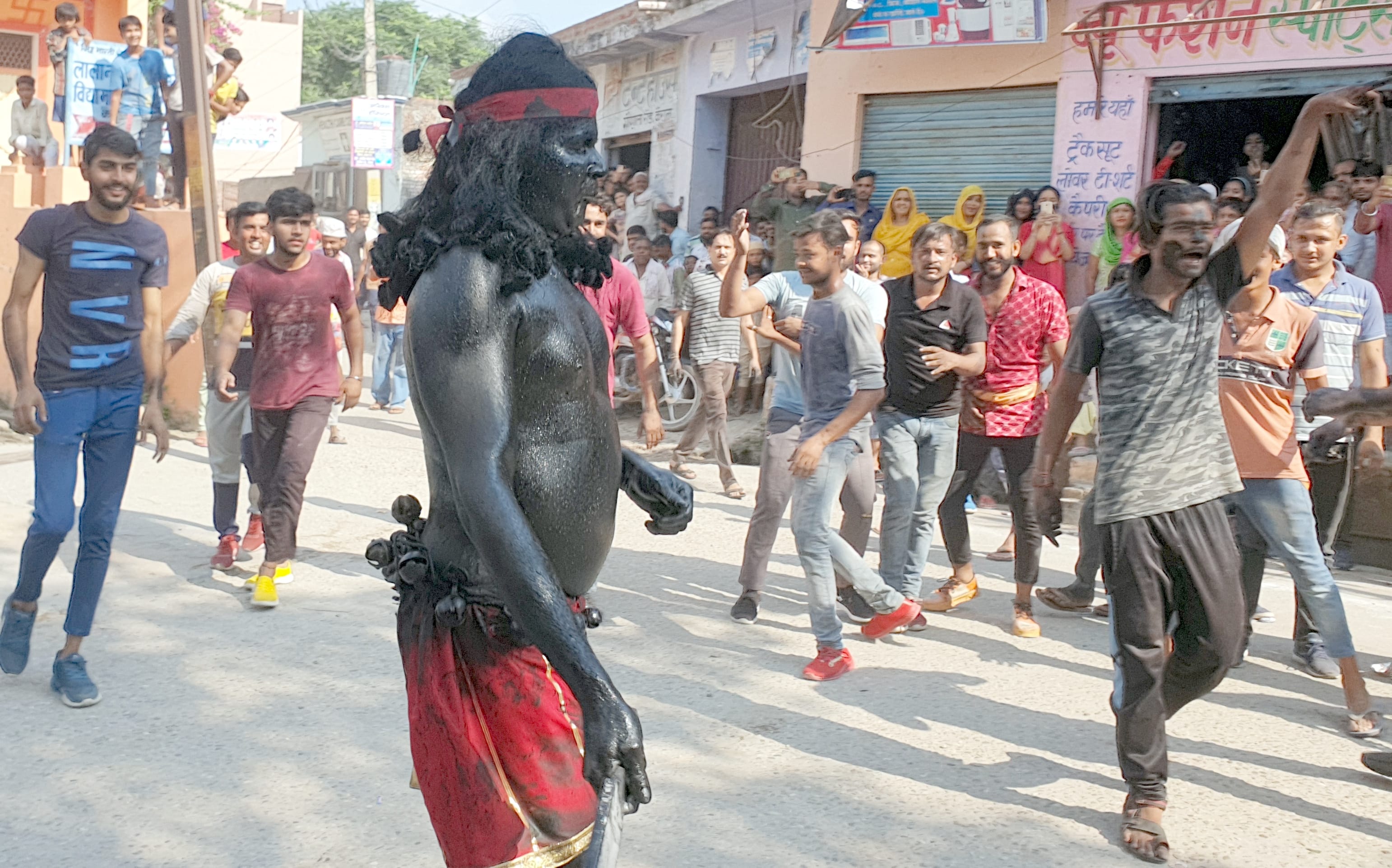 कैराना में निकाला गया काल जुलूस