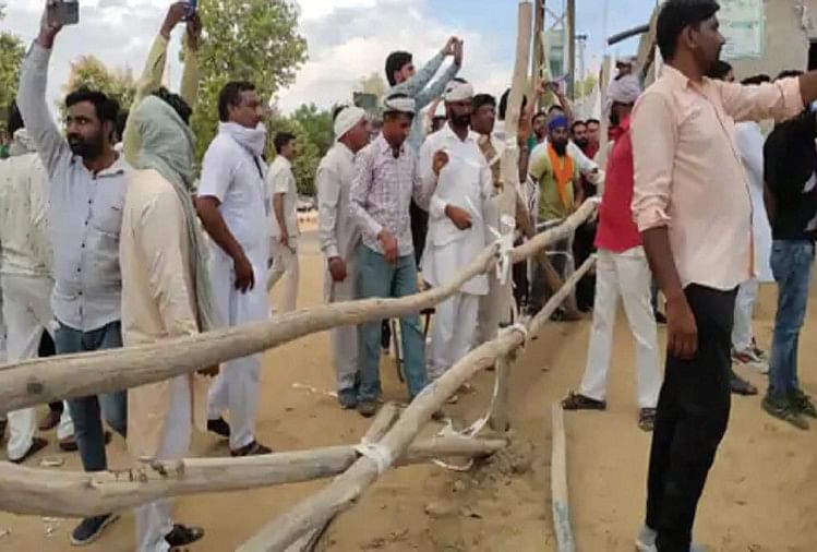 Rajasthan: Menteri PHED bertemu petani yang duduk di dharna di Sriganganagar, memastikan untuk mempertimbangkan tuntutan mereka Temu Petani United Kisan Morcha Sdm Office Bjp Juga Gelar Mahapadav Di Dhanmandi