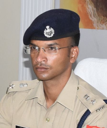 एसपी अविनाश पांडेय। संवाद एसपी अविनाश पांडेय। संवाद