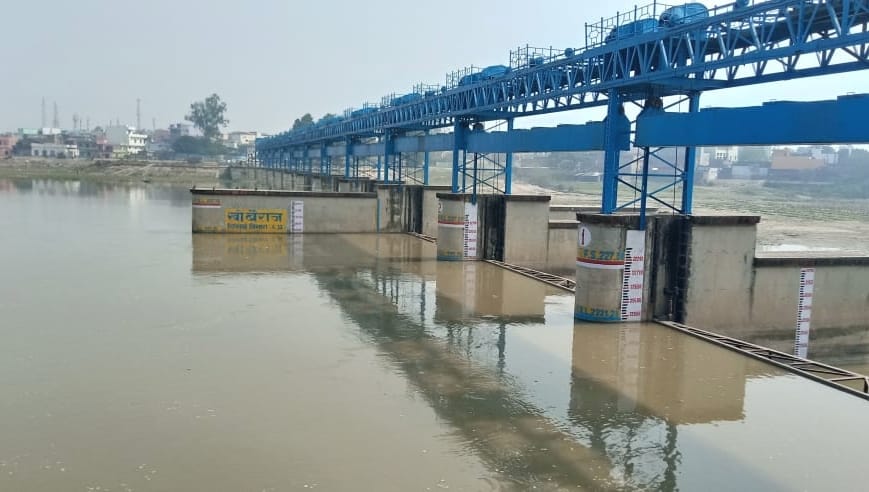शेरकोट का खो बैराज। शेरकोट का खो बैराज।