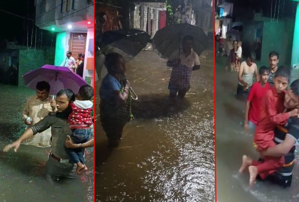 Uttarakhand Weather Update News: Flood Like Situation In Rudrapur And Gularbhoj Photos - उत्तराखंड में बारिश: रुद्रपुर में बाढ़ जैसे हालात, नदी में तब्दील हुईं सड़कें, कमर तक भरा ...