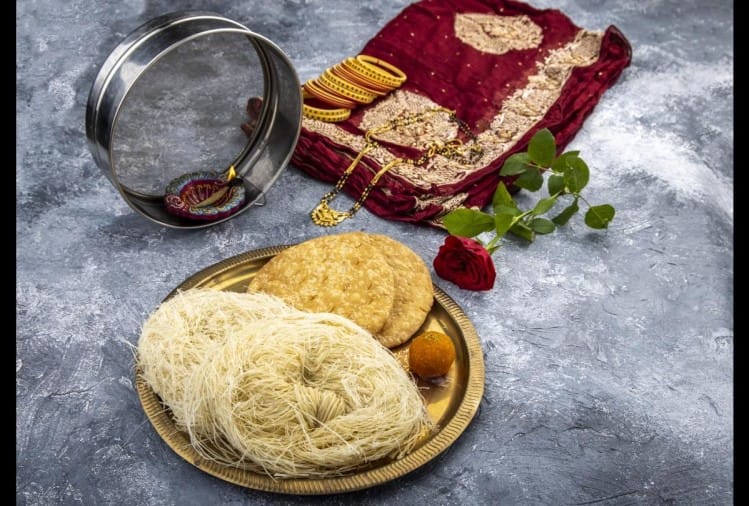 करवा चौथ 2021 सरगी की थाली