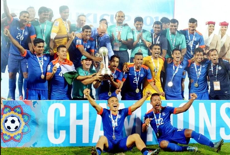 सैफ कप विजेता भारतीय टीम
