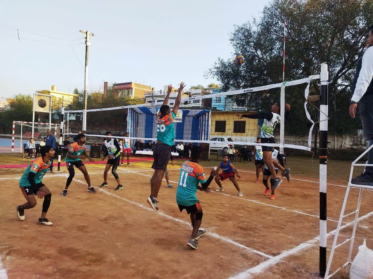 vollyball match in udhampur