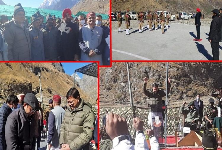Diwali 2021: Gubernur Uttarakhand Dan Ketua Menteri Reacher Mana Untuk Merayakan Diwali Dengan Tentara Tentara, Lihat Foto