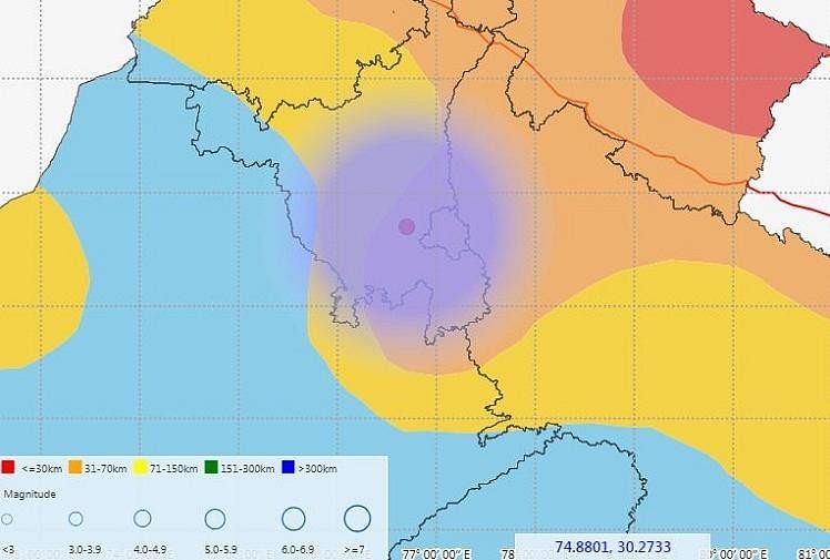 Magnitude 3.3 earthquake in Gajar Haryana – Earth shakes