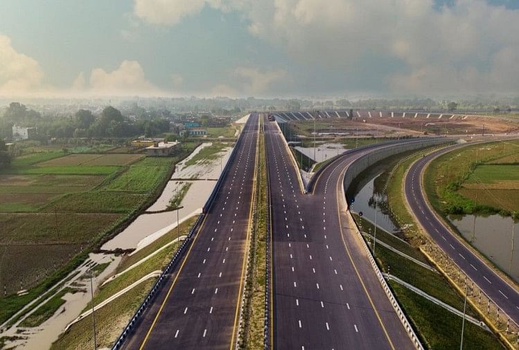 Purvanchal Expressway Dalam Foto Pm Modi Akan Diresmikan Pada 16 November Tahu Semua Tentang Cm Yogi Dream Project Six Lane Expressway