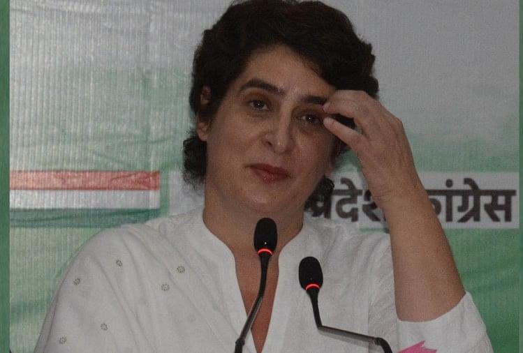 Priyanka Gandhi a déclaré à l’aéroport de Jewar Modi Ji que si les intentions étaient honnêtes, ne rendraient pas les agriculteurs sans abri pour les élections »