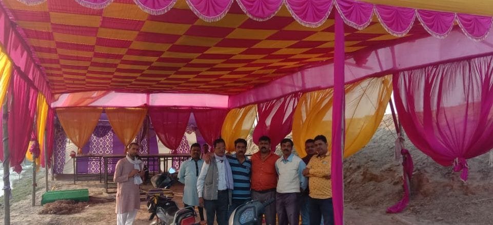 पानीपत। छठ पर्व को लेकर बाबरपुर घाट को टैंट लगाकर किया गया तैयार। पानीपत। छठ पर्व को लेकर बाबरपुर घाट को टैंट लगाकर किया गया तैयार।