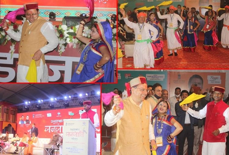 Berita Uttarakhand: Tarian Cm Pushkar Singh Dhami Di Festival Suku, Lihat Foto