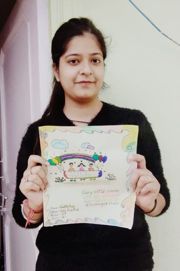 उधमपुर के भारतीय कालेज आफ एजूकेशन में पेंटिंग प्रतियोगिता में हिस्सा लेती छात्राएं उधमपुर के भारतीय कालेज आफ एजूकेशन में पेंटिंग प्रतियोगिता में हिस्सा लेती छात्राएं