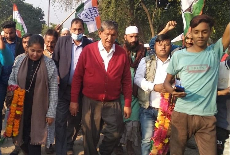 Berita Pemilu Uttarakhand 2022: Mantan Cm Harish Rawat Padyatra Di Haridwar Dan Kotdwar