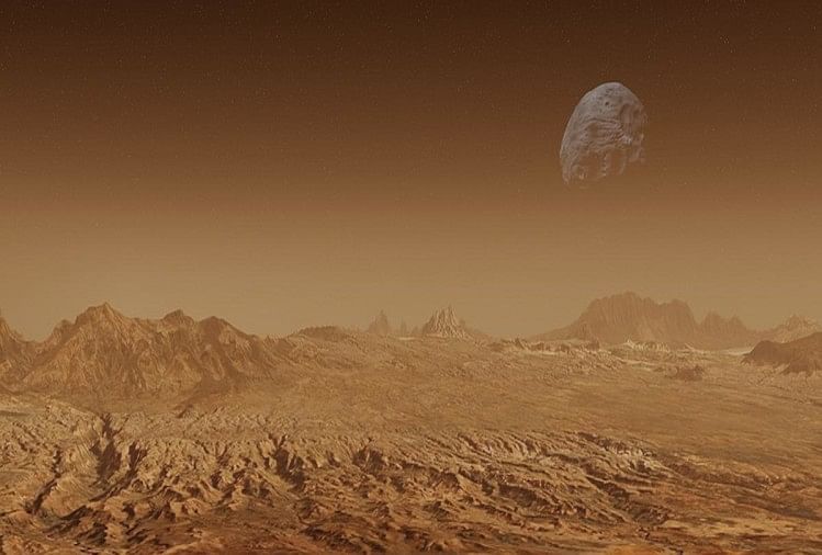 मंगल ग्रह पर दिखा अनोखा नजारा (प्रतीकात्मक तस्वीर)