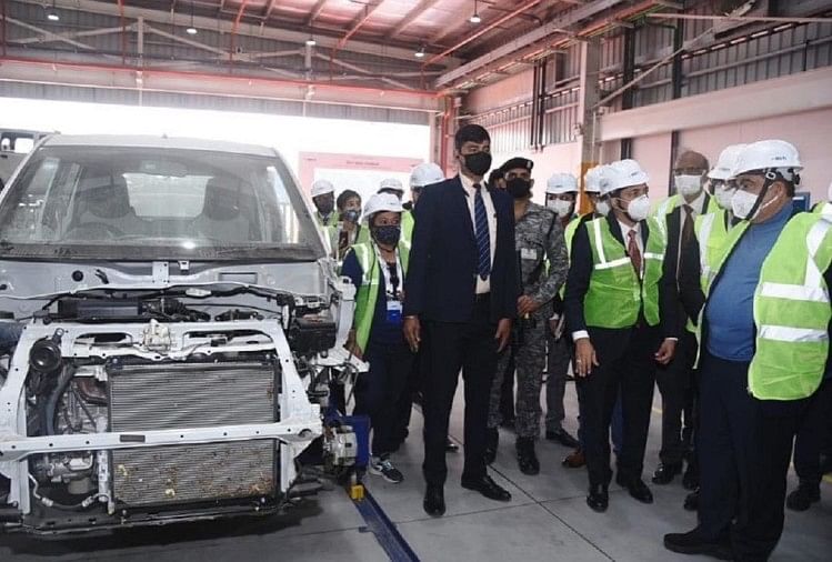 Menteri Persatuan Nitin Gadkari Meresmikan Fasilitas Pemotong dan Daur Ulang Pertama yang Disetujui Pemerintah oleh Maruti Suzuki dan Toyota Tsusho Group di Noida – Pemotong Kendaraan