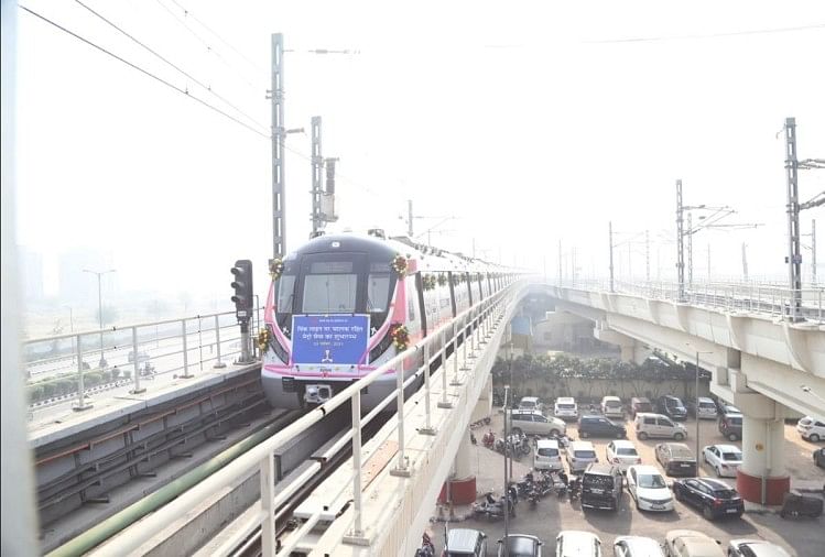 Prestasi: Peresmian Pengoperasian Kereta Tanpa Pengemudi Jalur Pink, India Di Antara Negara Terpilih Di Dunia